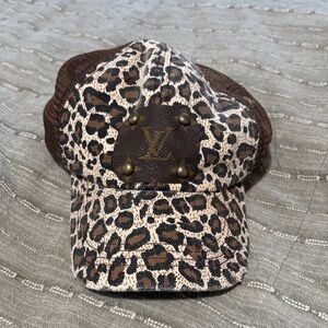 Vintage boho bag hat